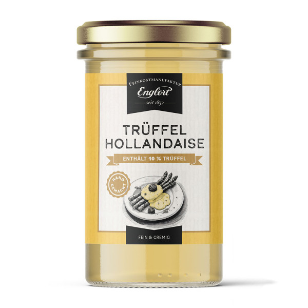 Trüffelhollandaise, 250 ml / Glas
